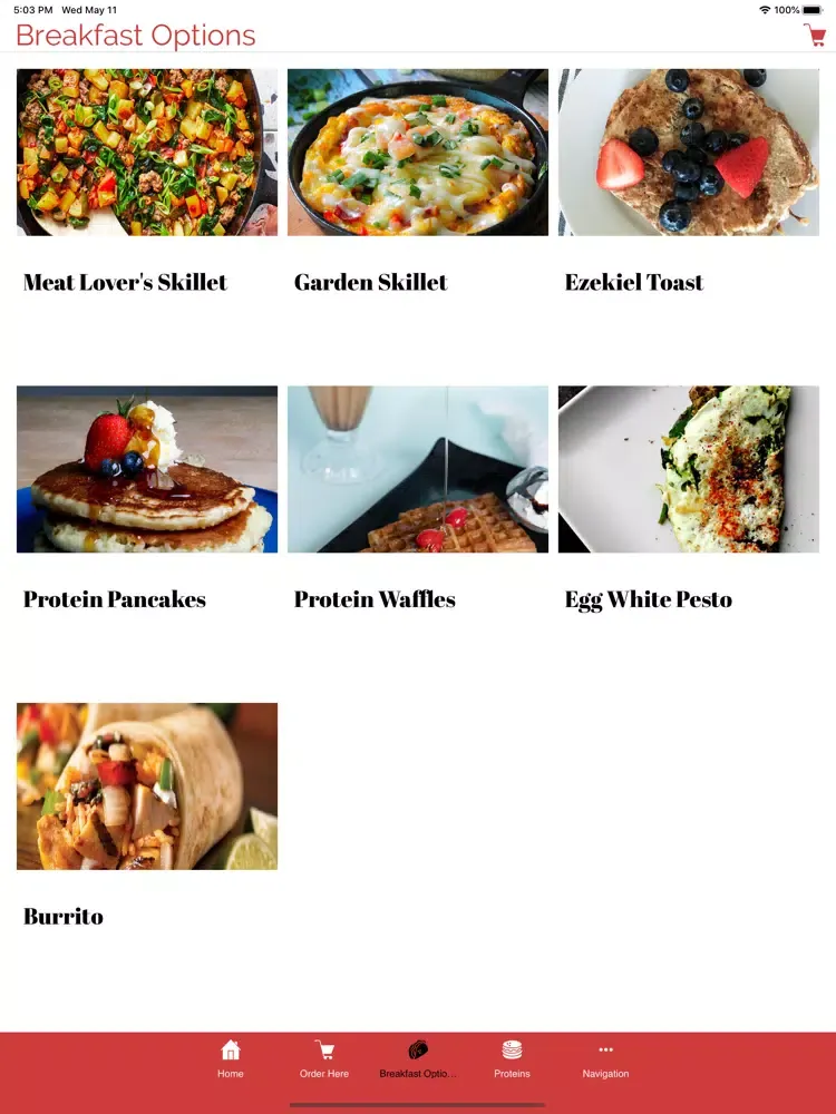 Semper Fit Meal Prep iPad  Ekran Görüntüleri