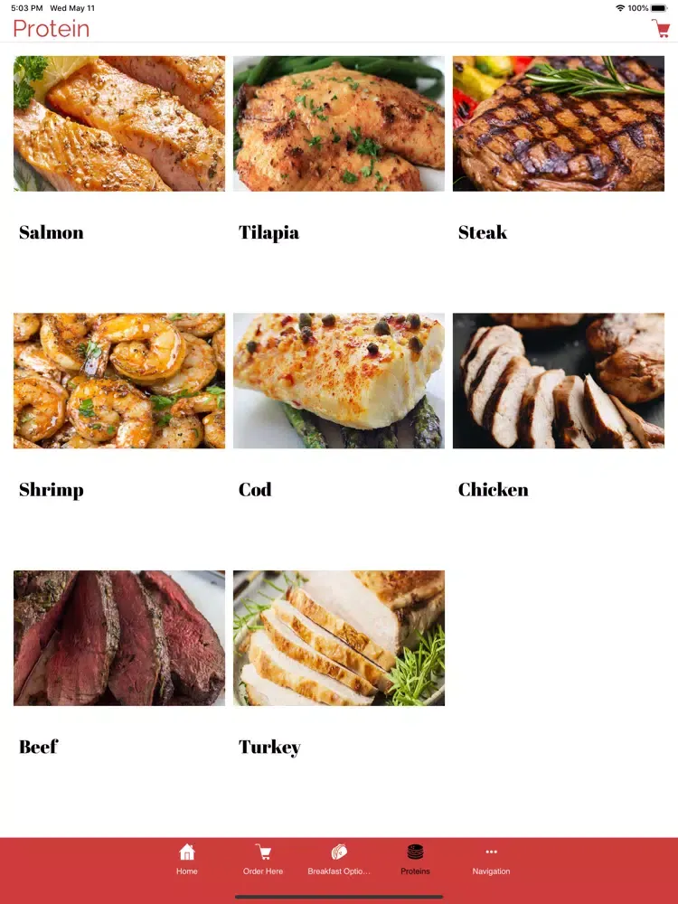 Semper Fit Meal Prep iPad  Ekran Görüntüleri