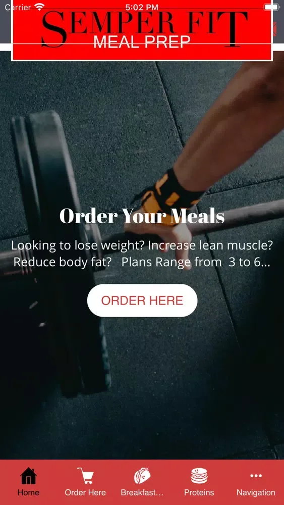 Semper Fit Meal Prep Ekran Görüntüleri