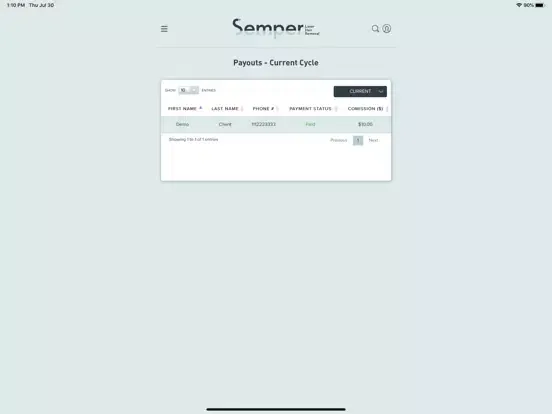 صور Semper Laser Brand Ambassador iPad 