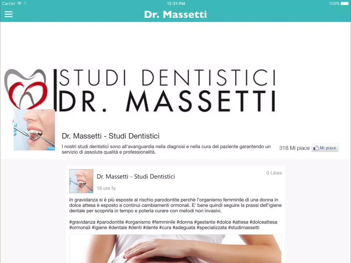 Captures d'écran de Dr. Massetti iPad 