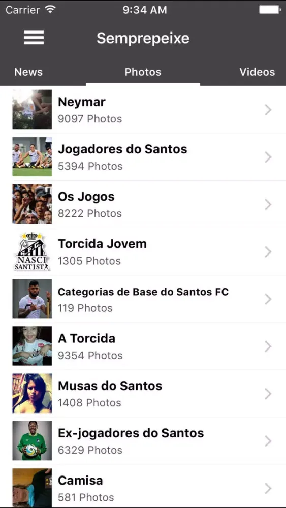 Semprepeixe - "for Santos FC fans" 스크린샷