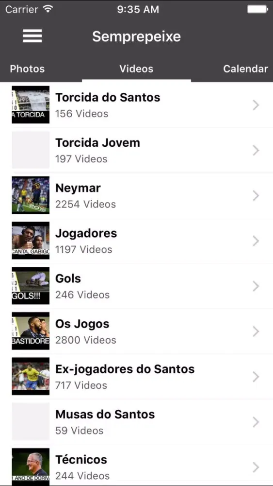 Semprepeixe - "for Santos FC fans" 스크린샷