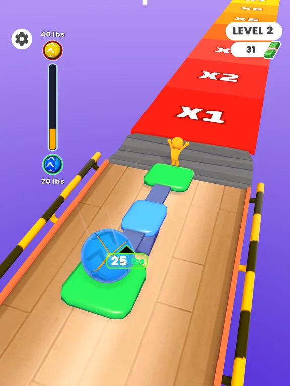 Overweight Balls iPad  स्क्रीनशॉट