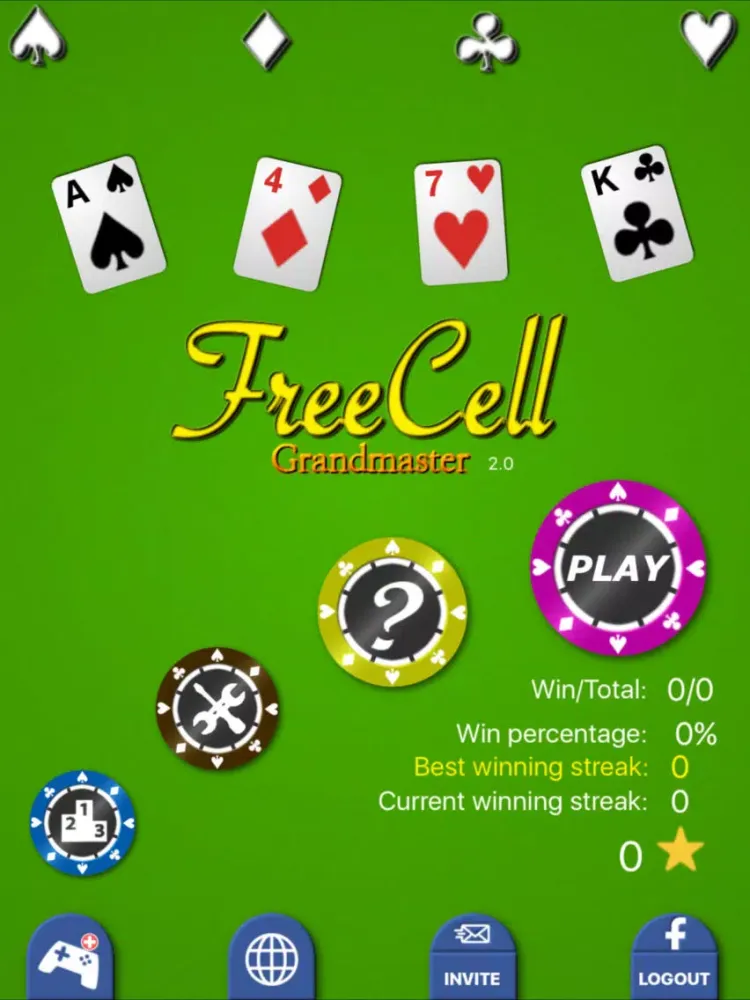 FreeCell Grandmaster - Free iPad 应用截图