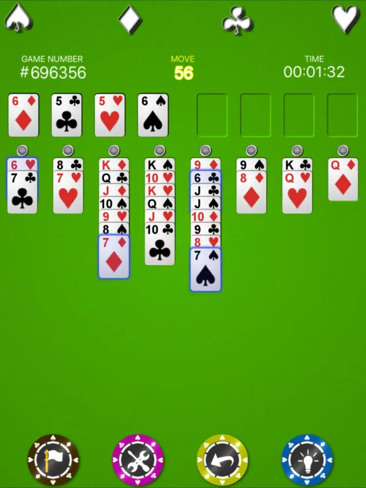 FreeCell Grandmaster - Free iPad 应用截图