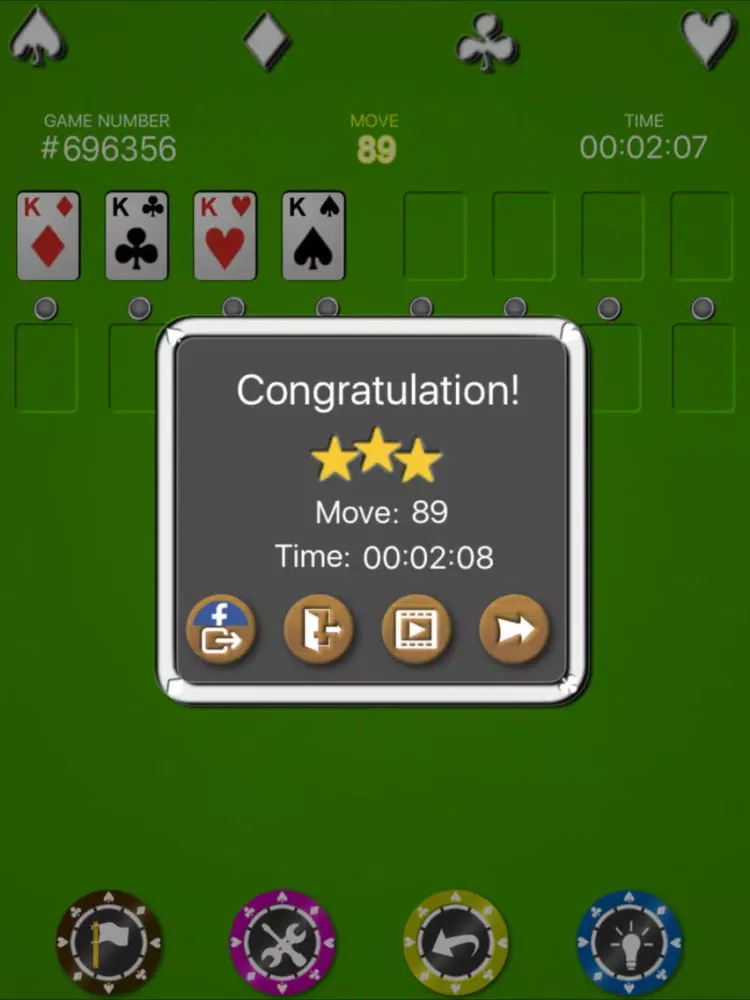 FreeCell Grandmaster - Free iPad 应用截图