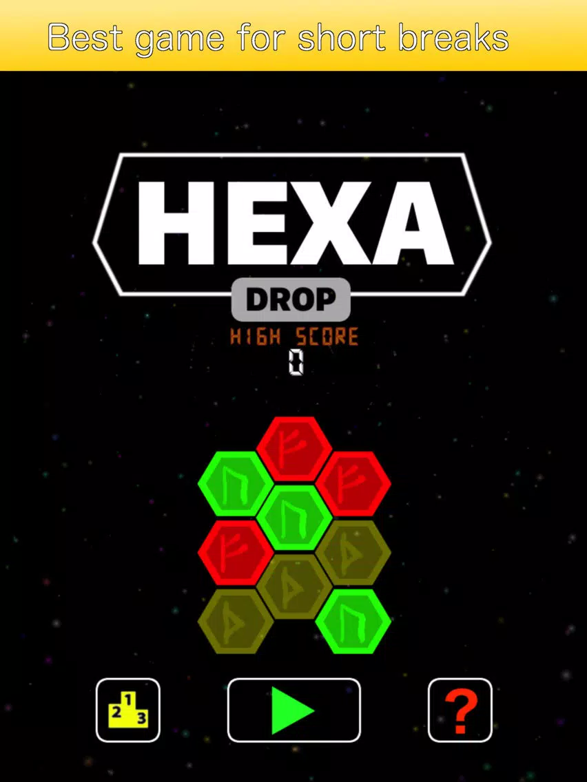 Hexa Drop iPad 應用截圖