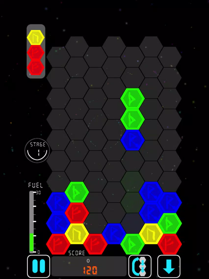 Hexa Drop iPad 應用截圖