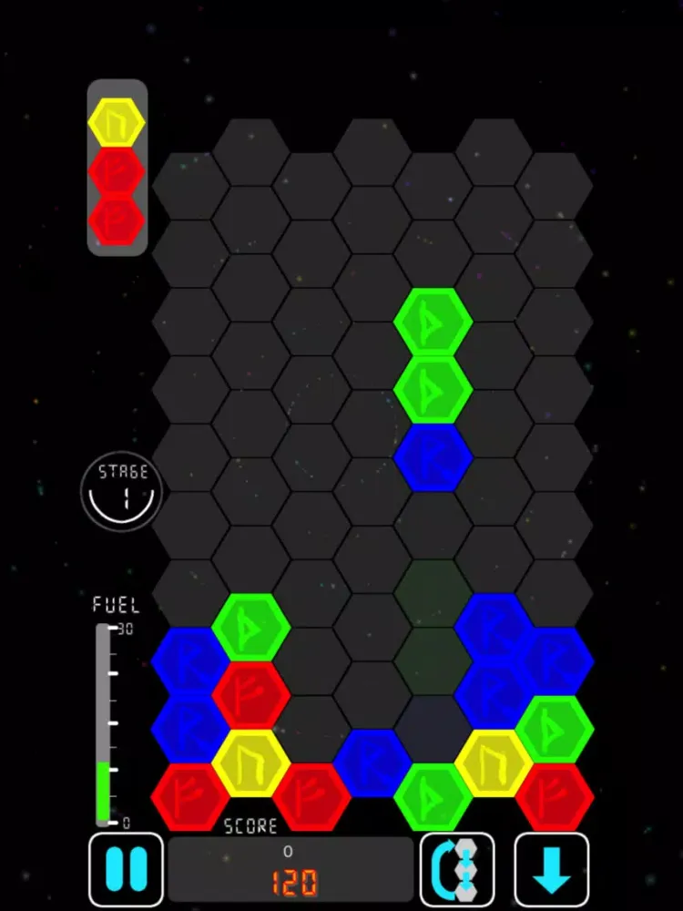 Hexa Drop iPad 应用截图
