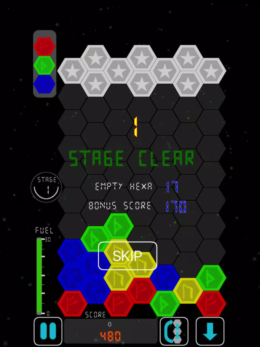 Hexa Drop iPad 應用截圖