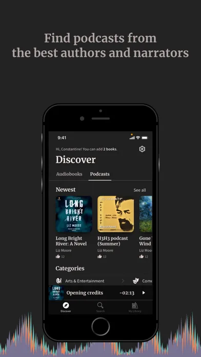 Capturas de pantalla de Semu Audiobooks & Podcasts