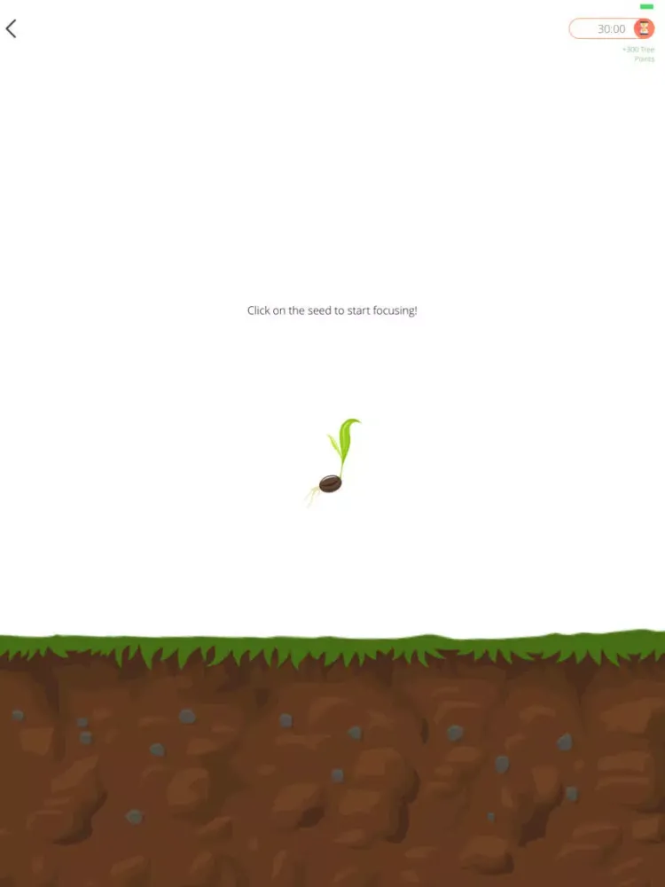 Ảnh chụp màn hình của Forests:Focus iPad 