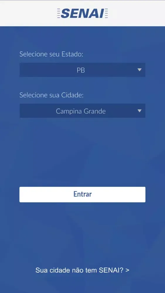SENAI PB应用截图