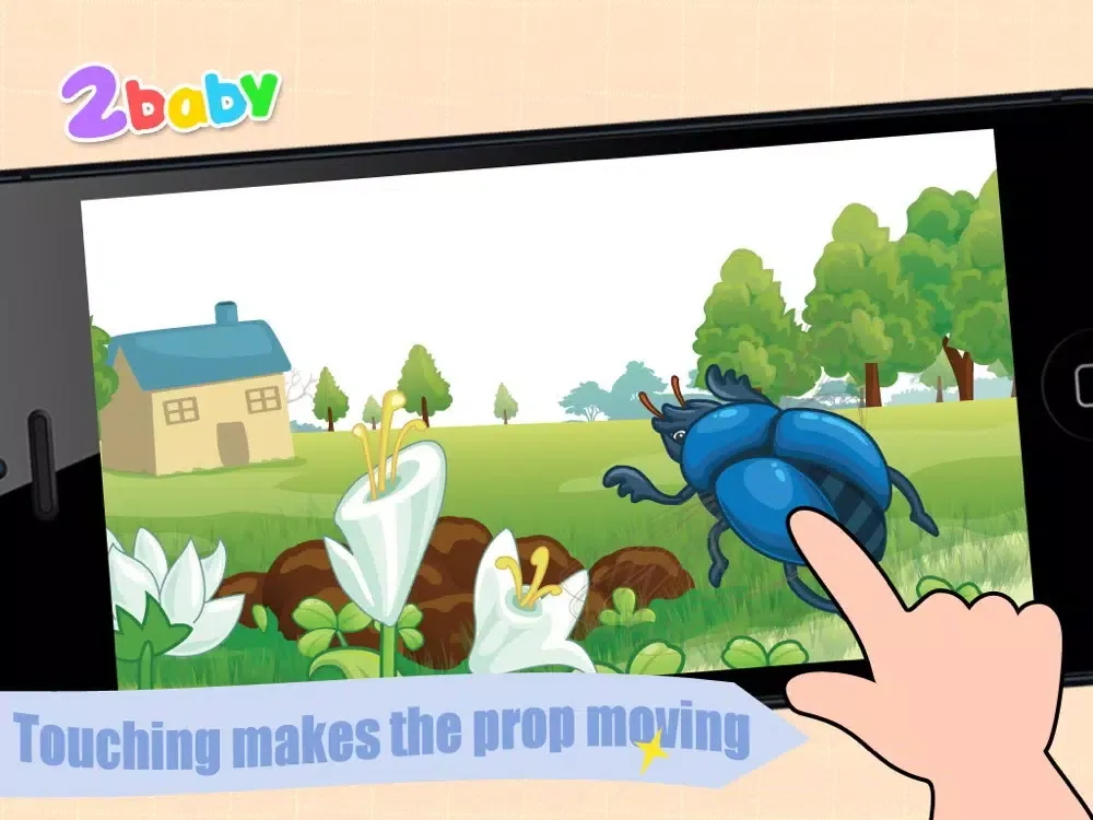 Dung beetle - InsectWorld A story book about insects for children iPad 應用截圖