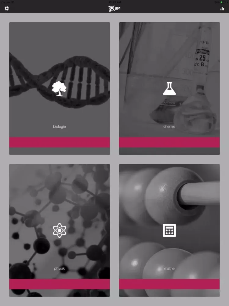 صور XAM - App zum Medizinertest iPad 