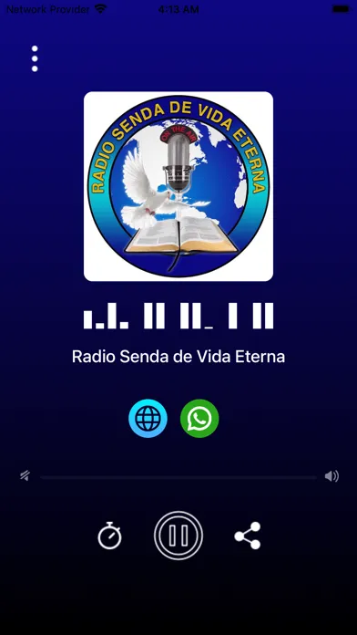 Captures d'écran de Radio Senda de Vida Eterna