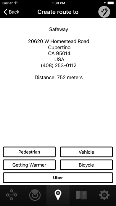 Seeing Eye GPS Screenshots