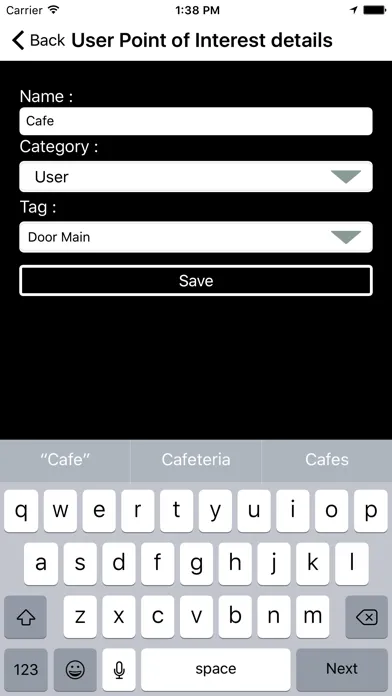 Seeing Eye GPS Screenshots