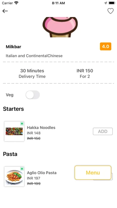 Скриншоты Sender Resto