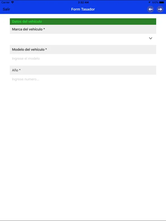 SENDit Forms iPad  Screenshots