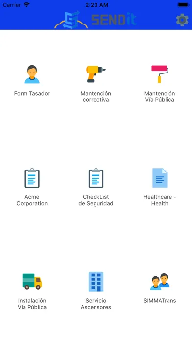 SENDit Forms Screenshots