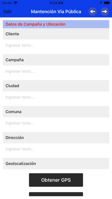 SENDit Forms Screenshots