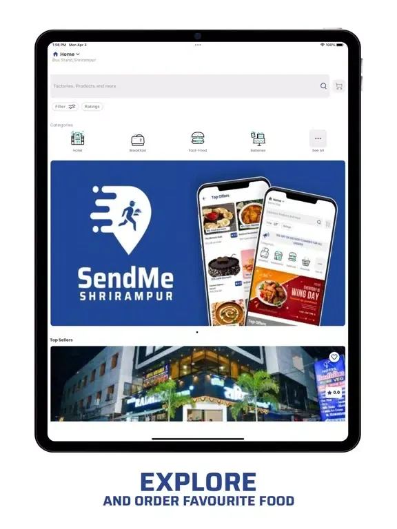 Sendme Shrirampur iPad 应用截图