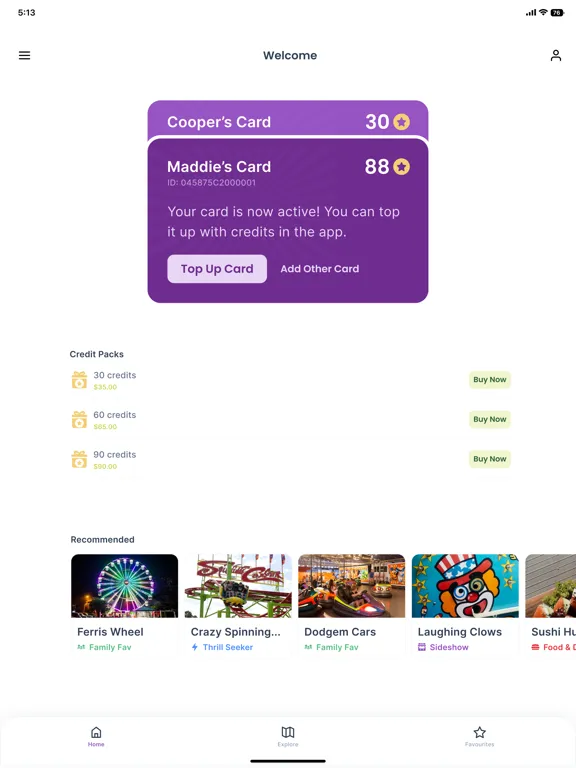 Ảnh chụp màn hình của Easter Show Fun Pass iPad 
