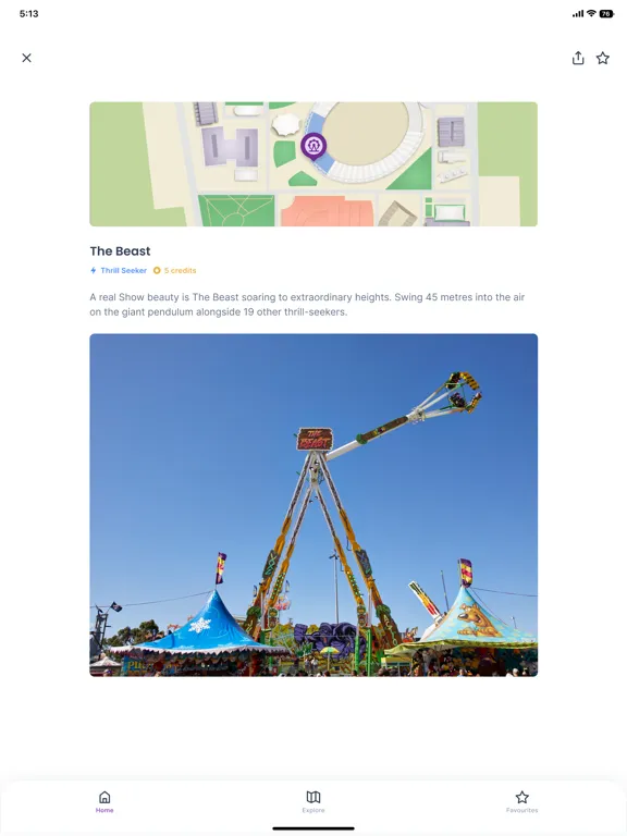 Ảnh chụp màn hình của Easter Show Fun Pass iPad 