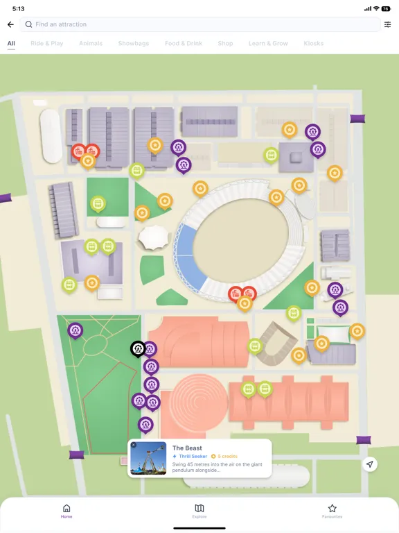 Ảnh chụp màn hình của Easter Show Fun Pass iPad 