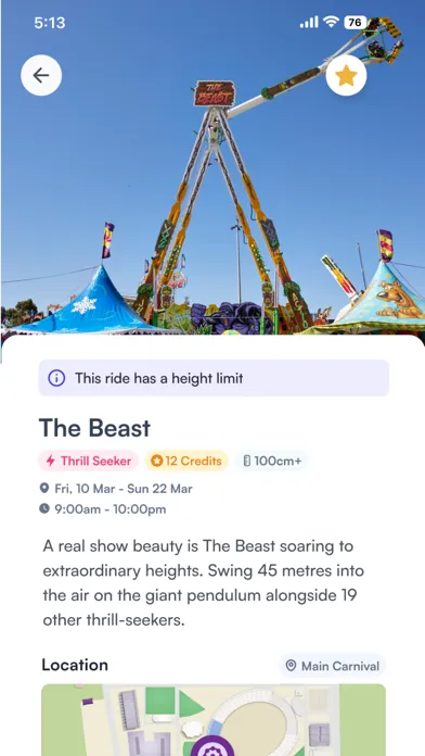 Ảnh chụp màn hình của Easter Show Fun Pass