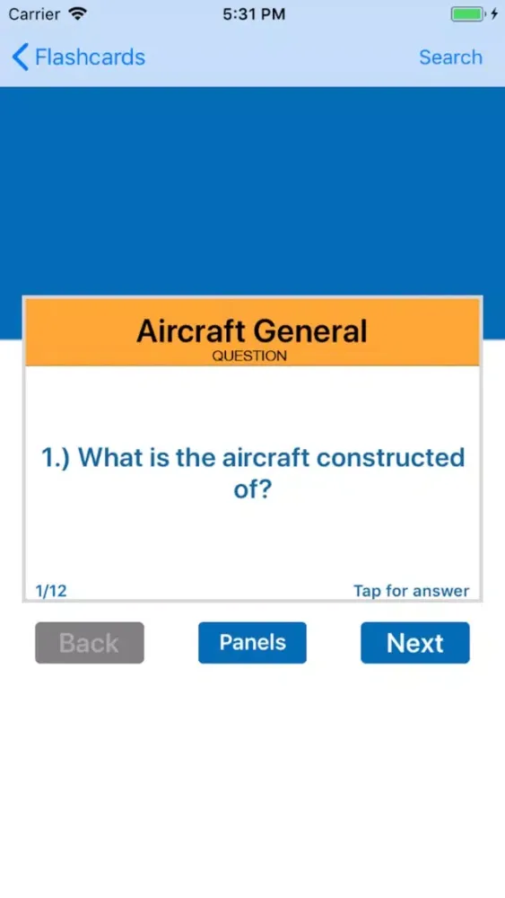 Piper Seneca II PA34 Study App 스크린샷