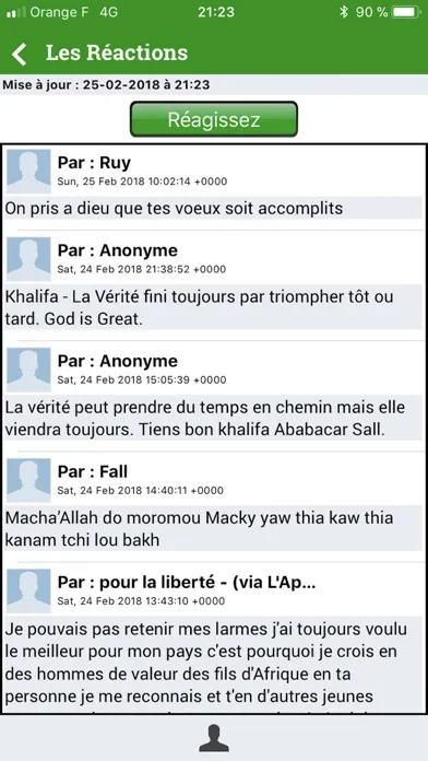 ภาพหน้าจอของ SeneNews : Actualité Sénégal