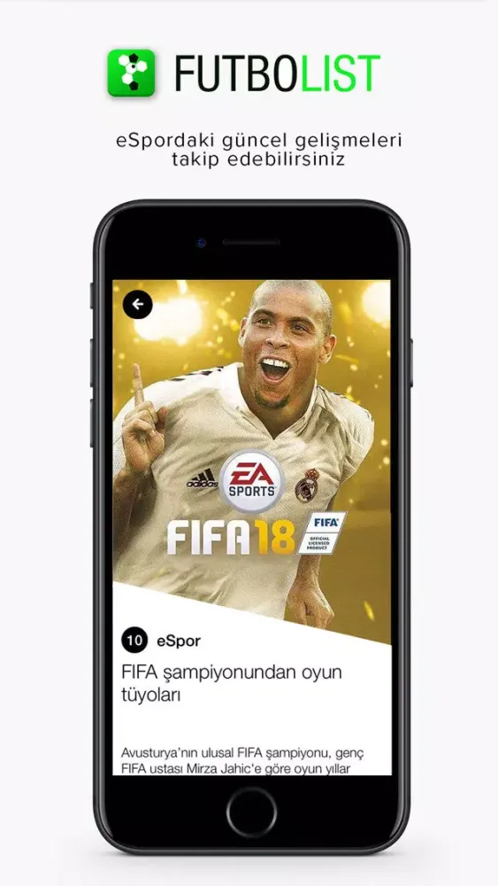 Capturas de pantalla de Futbolist eSpor & Futbol Haber
