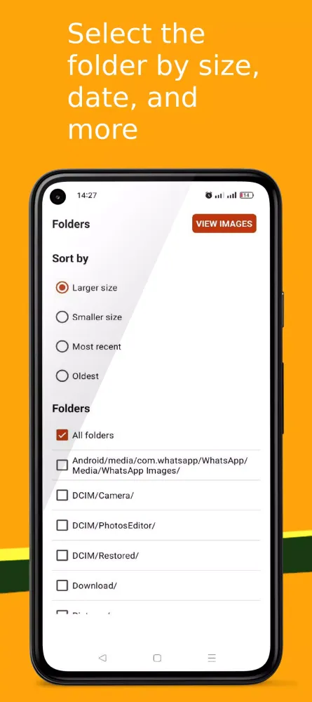 Capturas de tela do Andropper, swipe and delete