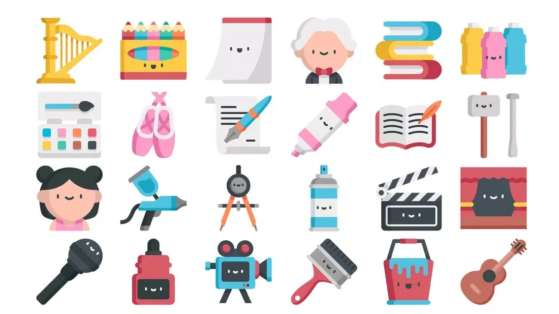 Fine Arts Stickers.应用截图