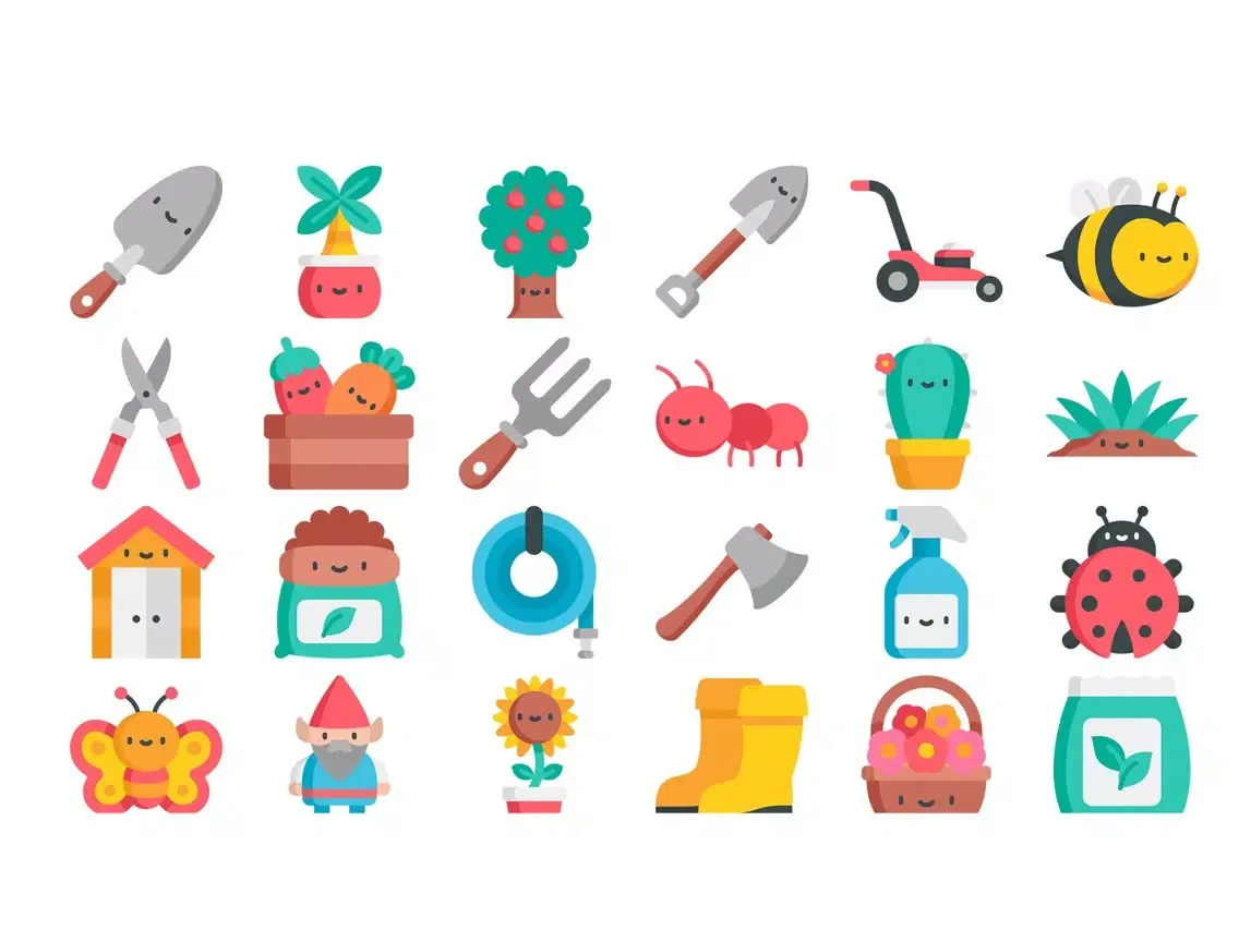 Screenshot di Gardening Stickers. iPad 