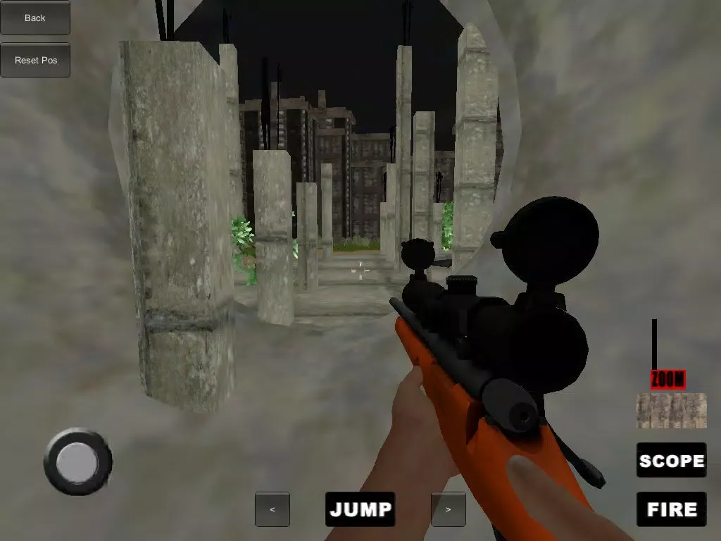 ภาพหน้าจอของ WW2 Zombie 3D - Slaughter the undead enemies of WW2! iPad 