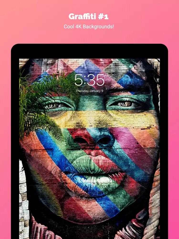 Tangkapan skrin Graffiti Wallpaper 4K iPad 
