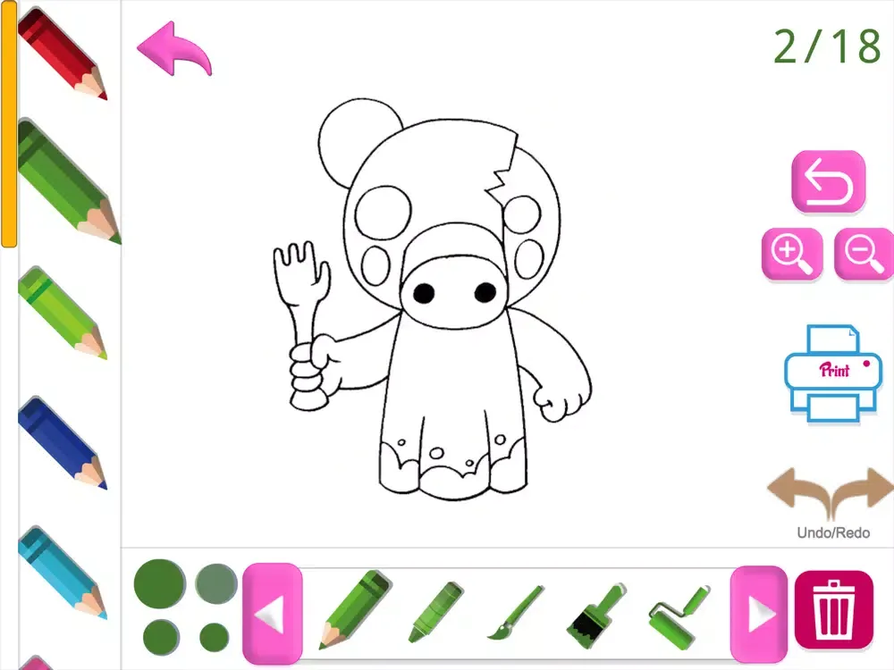 Capturas de pantalla de How To Draw Piggy iPad 
