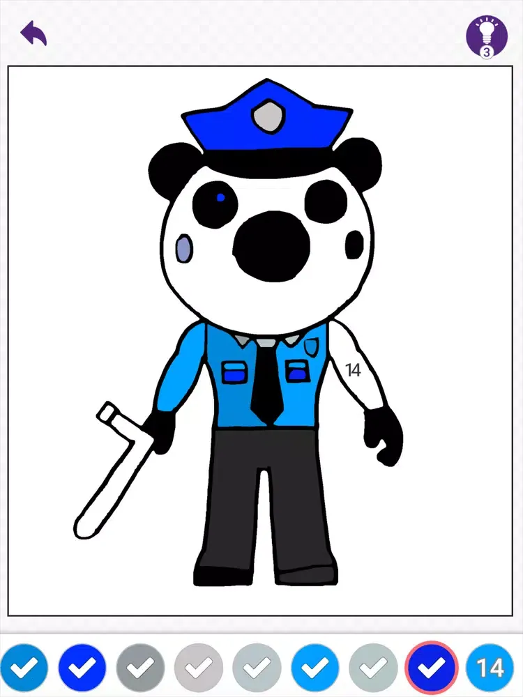Piggy Coloring And Drawing! iPad  Screenshots