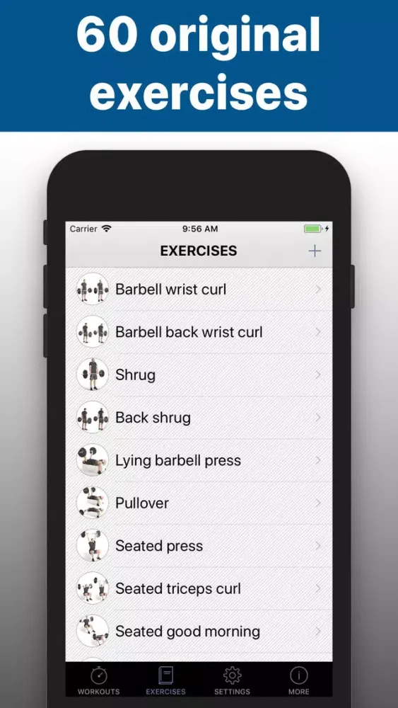 Barbell workout training -hiit应用截图
