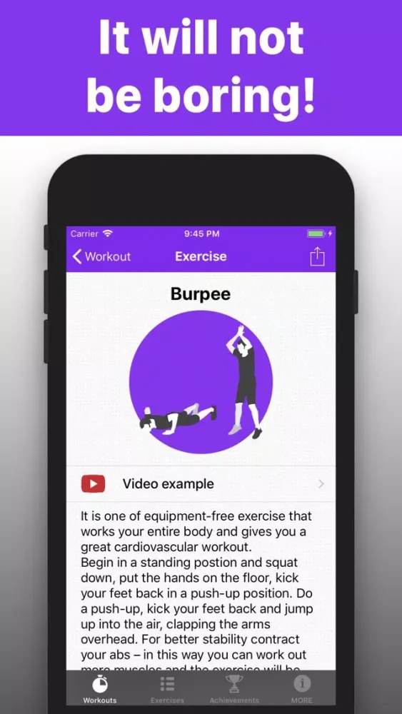 Burpee HIIT functional workout स्क्रीनशॉट