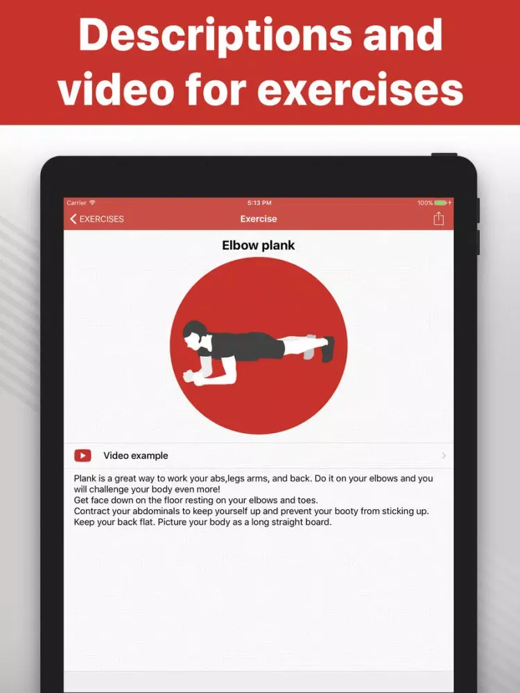 Capturas de tela do Plank - functional workouts pr iPad 