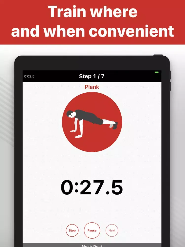 Capturas de tela do Plank - functional workouts pr iPad 