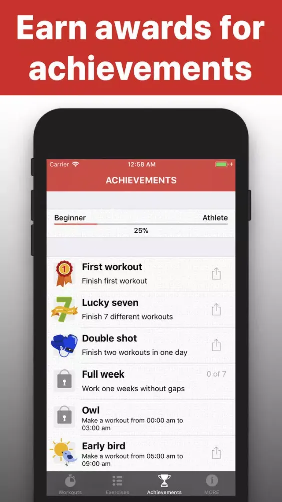 Capturas de tela do Plank - functional workouts pr