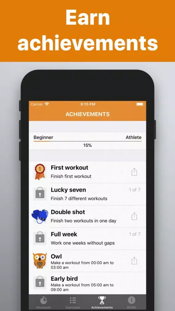 Capturas de pantalla de Push Ups - workouts for arms