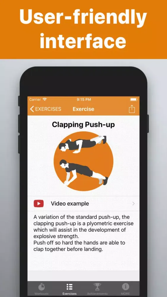 Capturas de pantalla de Push Ups - workouts for arms