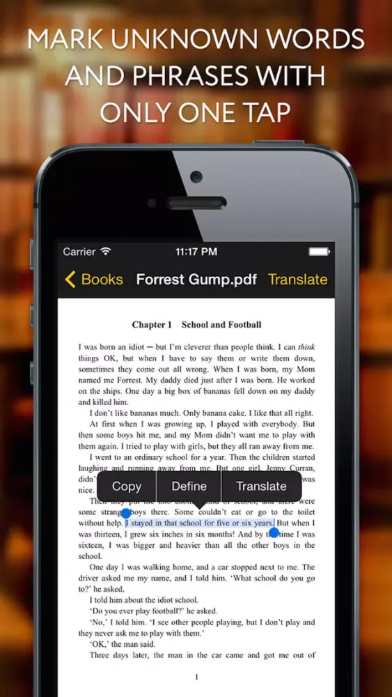 Diglot - EReader Translator for help language learners应用截图